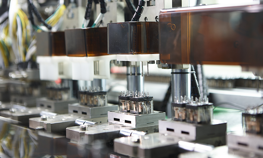 Relay automatic production line